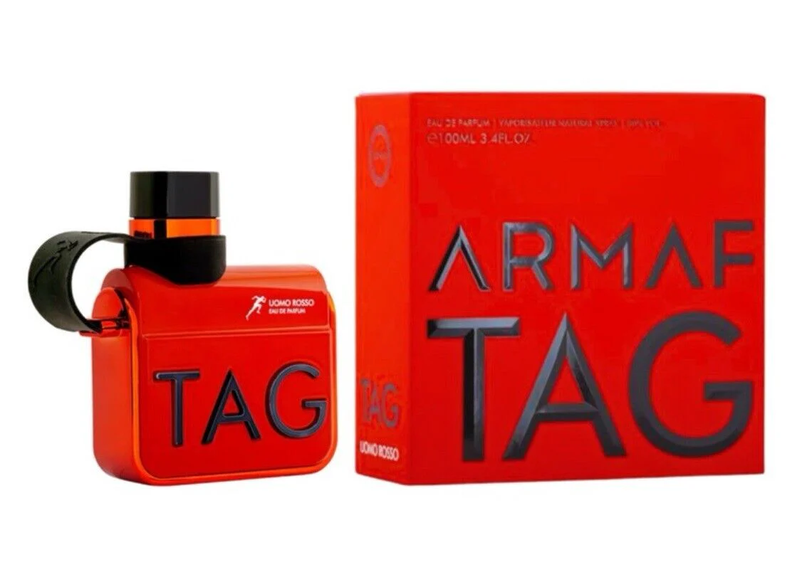 Tag Him Uomo Rosso EDP 100 ML - Armaf (Inspirado en Invictus Victory Elixir) - Image 2