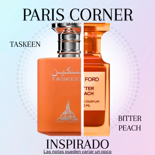 Taskeen EDP 100 ML Unisex - Paris Corner - (Inspirado en Bitter Peach de Tom Ford)