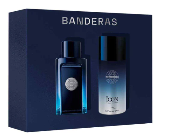 The Icon EDT 100 ML + Deo 150 ML Estuche - Antonio Banderas