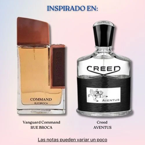 Vanguard Command EDP 100 ML for Men - Rue Broca (Inspirado en Aventus)