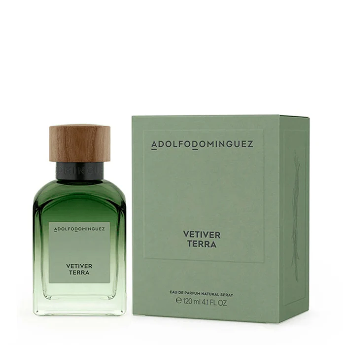 Vetiver Terra EDP 120 ML for Men - Adolfo Dominguez