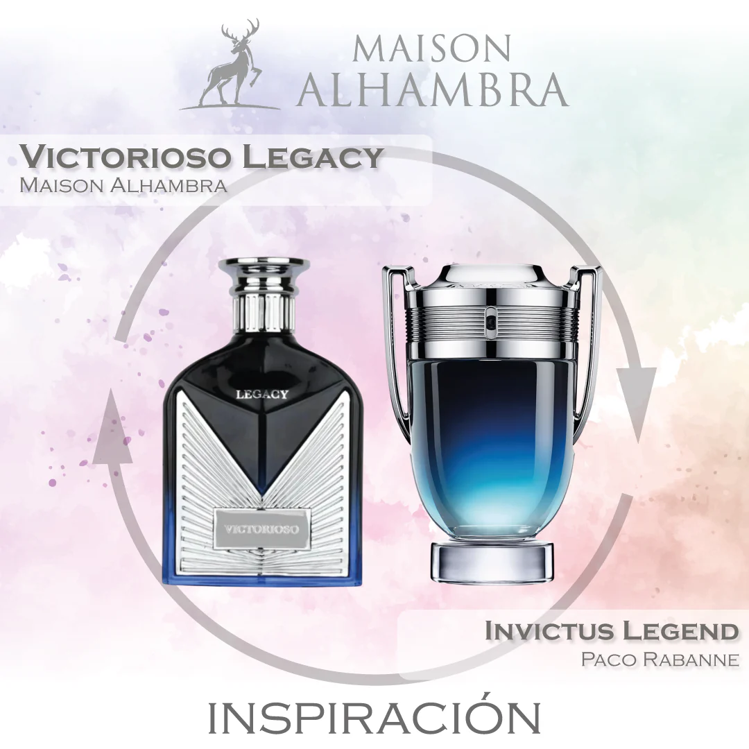 Victorioso Legacy EDP 100 ML For Men - Maison Alhambra - (Inspirado en Invictus Legend)