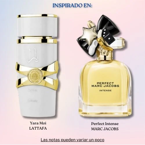 Yara Moi EDP 100 ML for Women - Lattafa - (Inspirado en Perfect Intense)