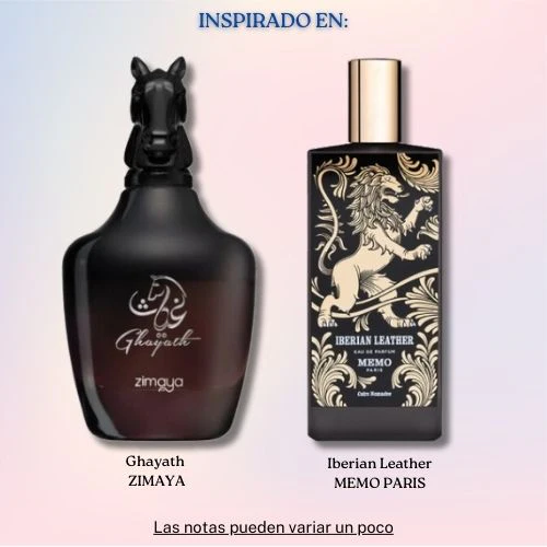 Ghayath EDP 100 ML Unisex - Zimaya - (Inspirado en Iberian Leather)